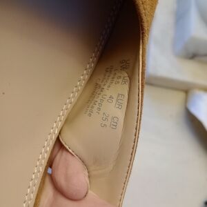 Naturalizer Tan Suede Pointed Toe Pumps